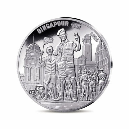 V‑E Day 80th Anniversary €10 Silver Coin – British Soldier-The Scoin Shop