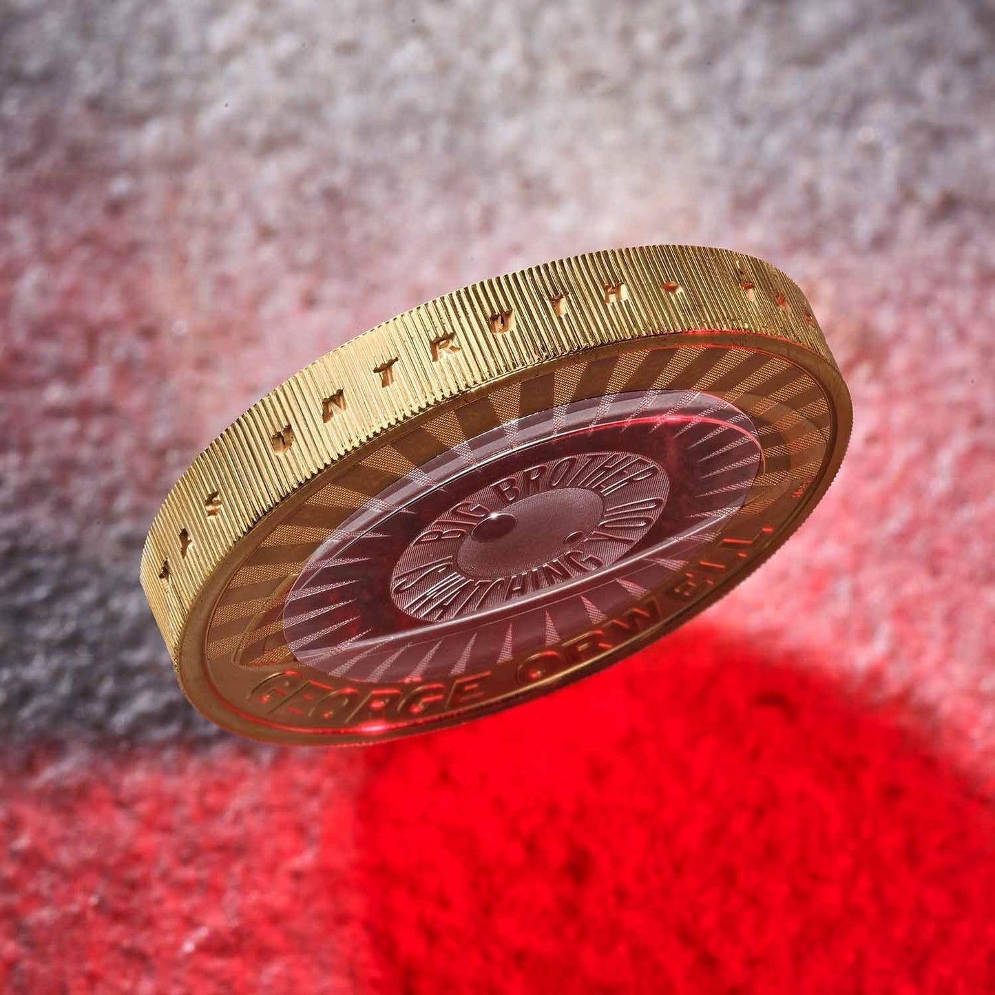 George Orwell £2 Silver Piedfort Proof Coin