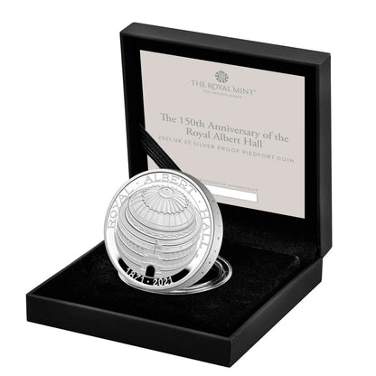 Royal Albert Hall 150th Anniversary Silver Collectible Coin - 2oz