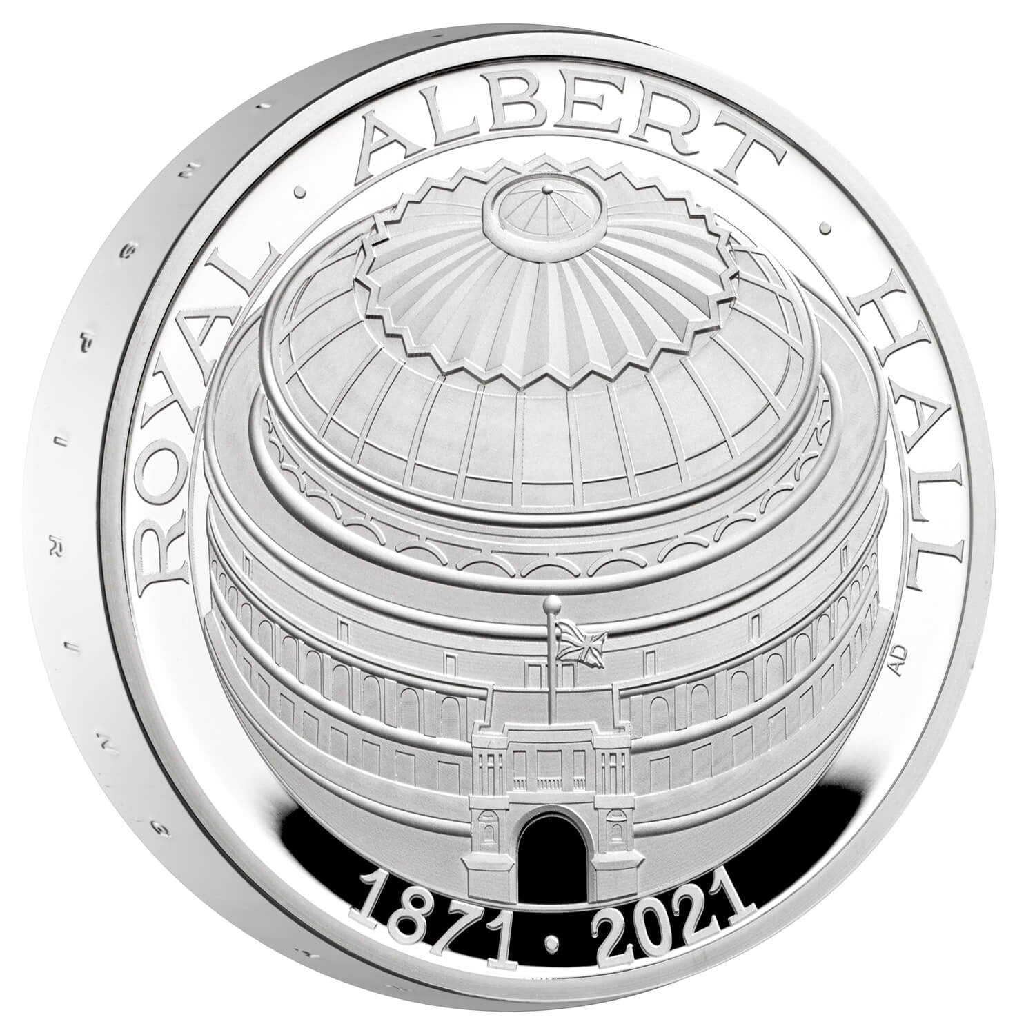 Royal Albert Hall 150th Anniversary Silver Collectible Coin - 2oz