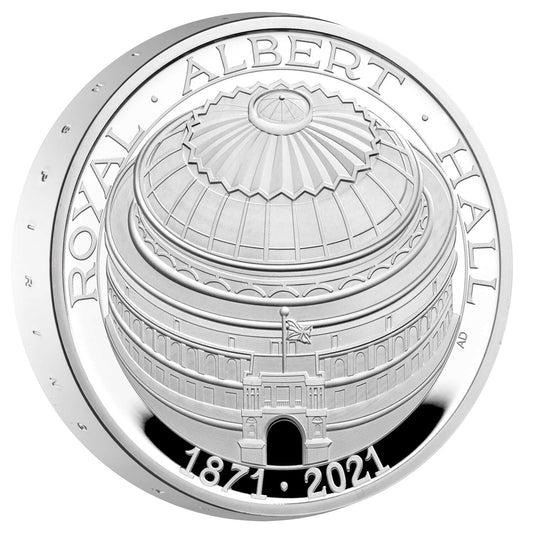 Royal Albert Hall 150th Anniversary Silver Collectible Coin - 2oz