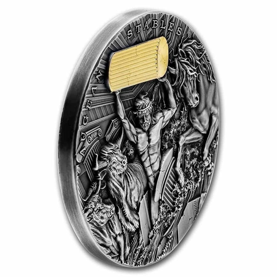 Twelve Labours of Hercules 2oz Silver Coin