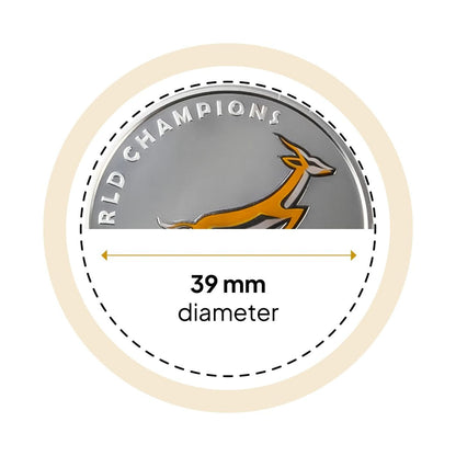 2011 Mandela Rugby 1oz Proof Silver Medallion