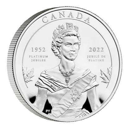 Queen Platinum Jubilee 2 Coin Silver Set 2022-The Scoin Shop