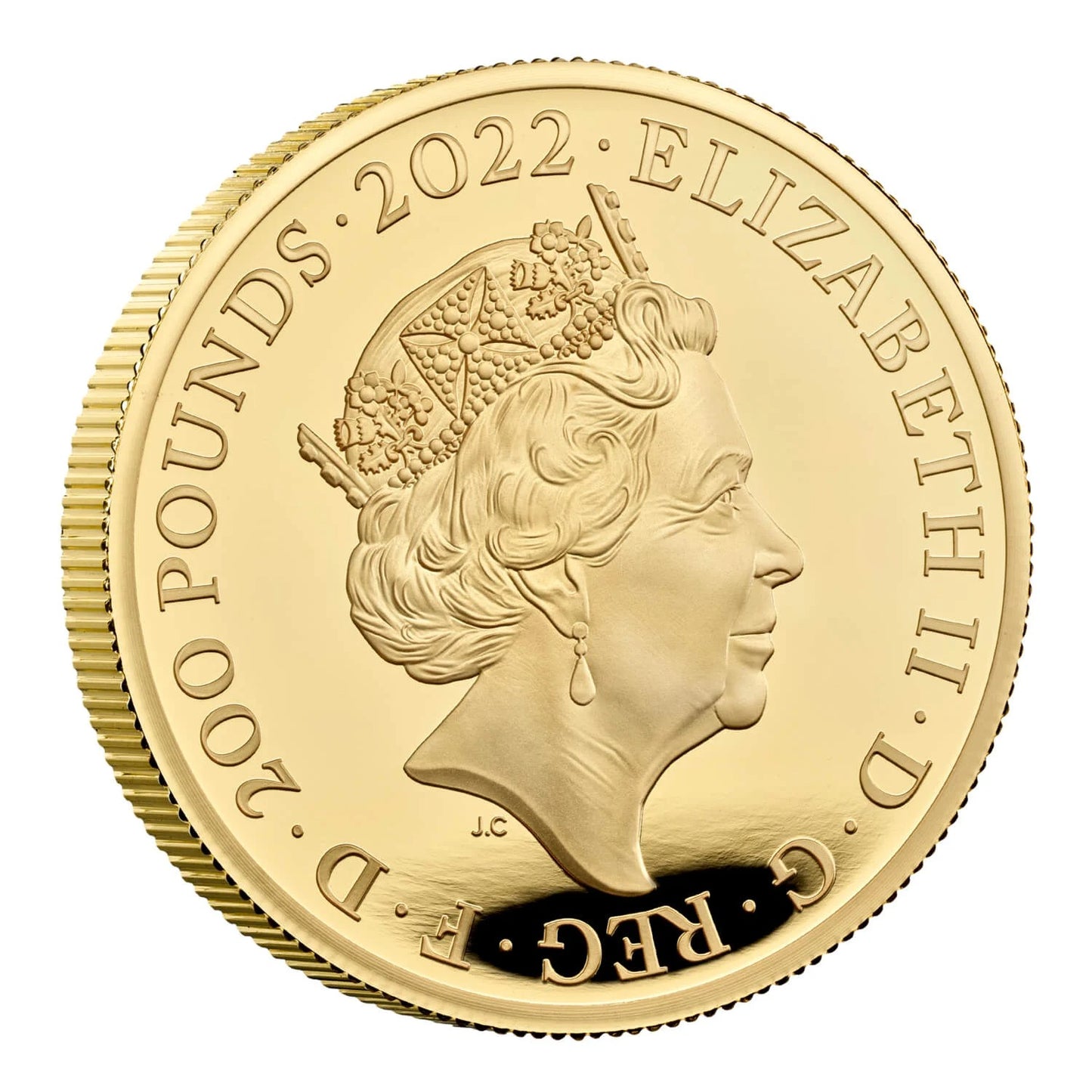 The Royal Tudor Beast - Yale of Beaufort 2023 2oz Gold