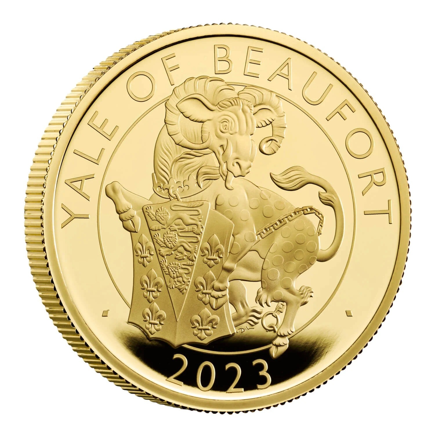 The Royal Tudor Beast - Yale of Beaufort 2023 2oz Gold