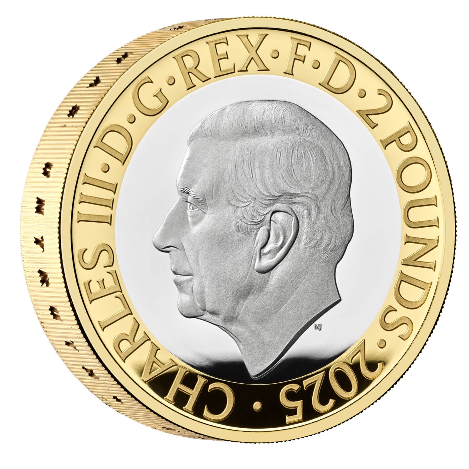 George Orwell £2 Silver Piedfort Proof Coin