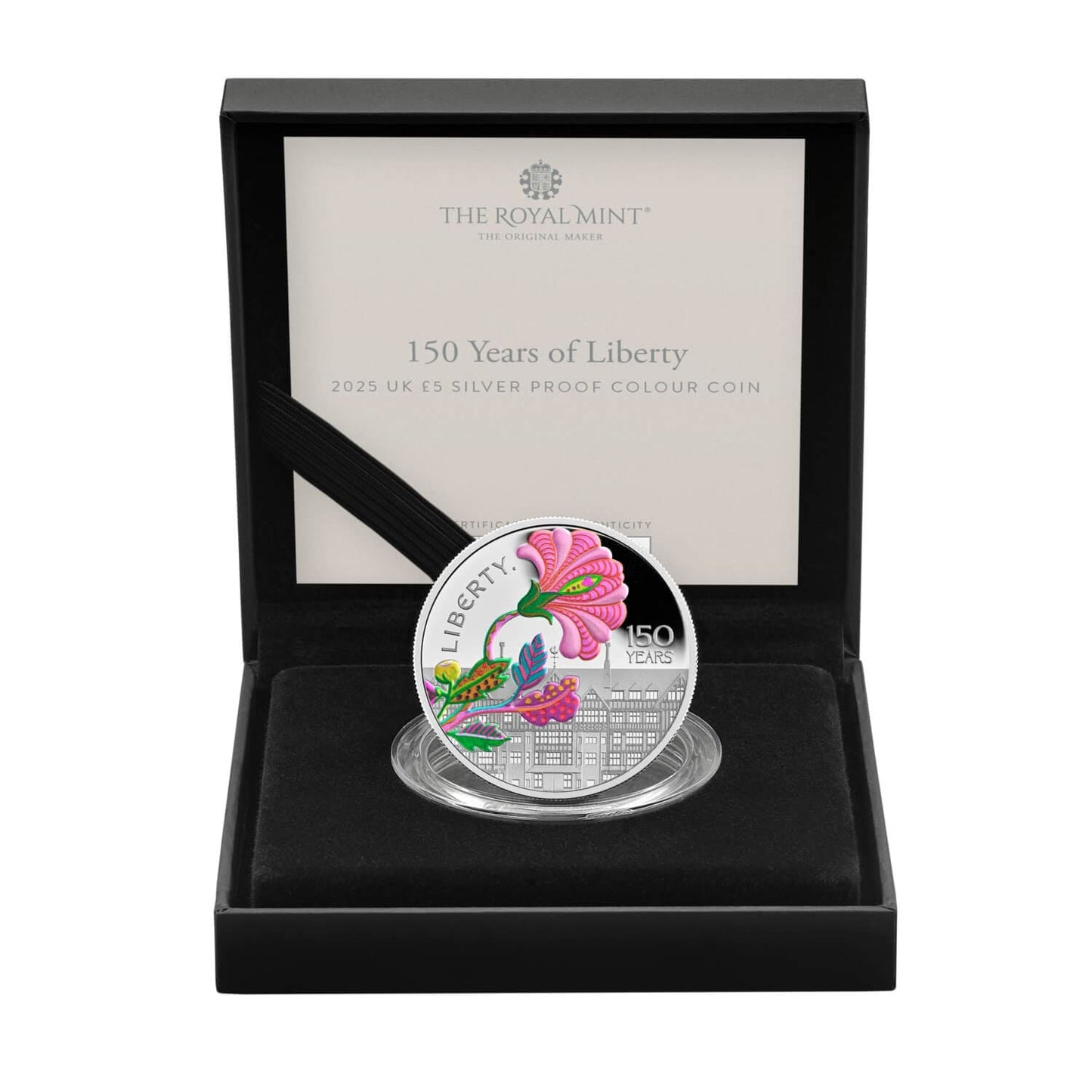 UK 150 Years of Liberty 2025 Silver Proof Colour Coin