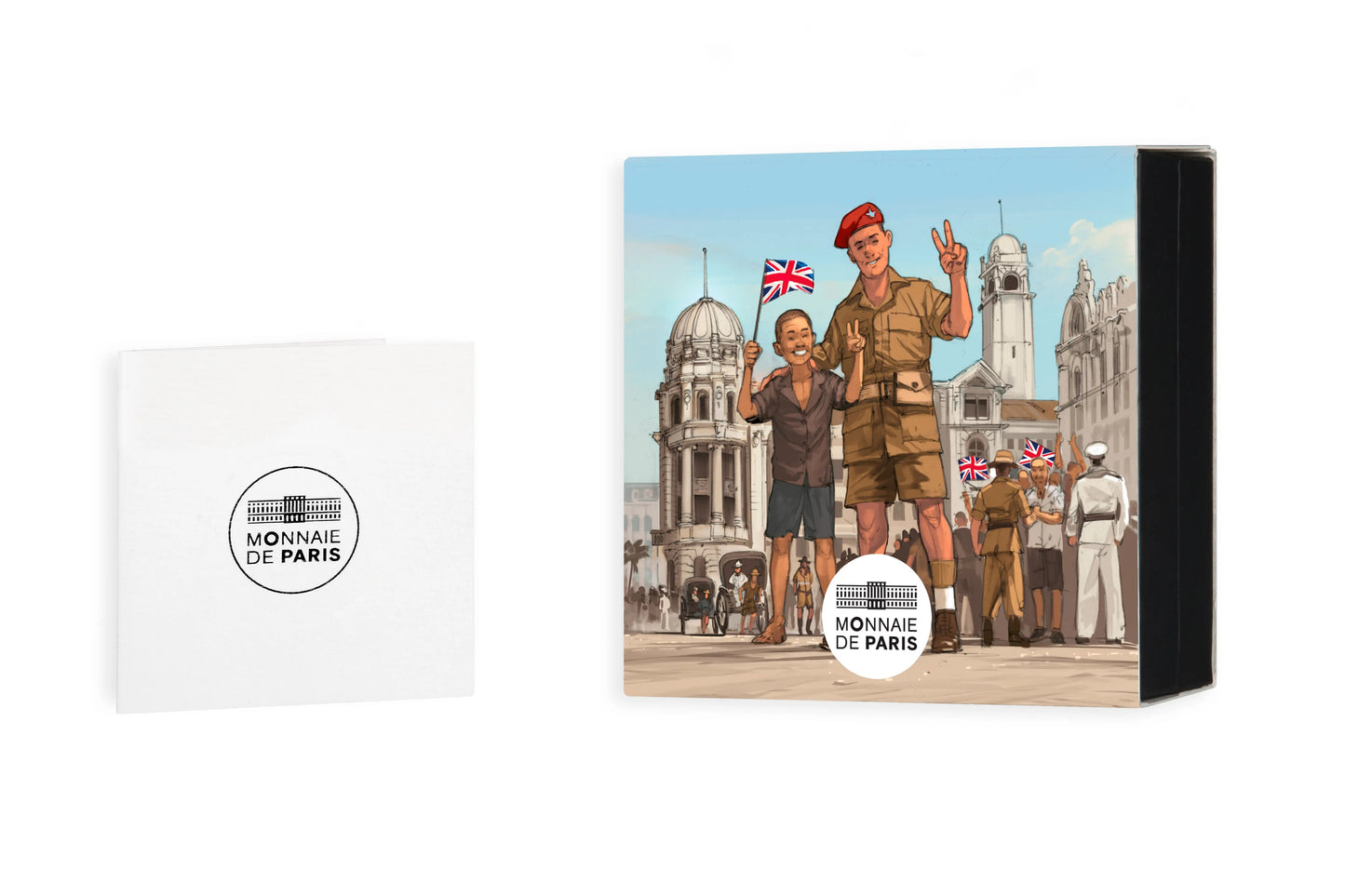 V‑E Day 80th Anniversary €10 Silver Coin – British Soldier-The Scoin Shop