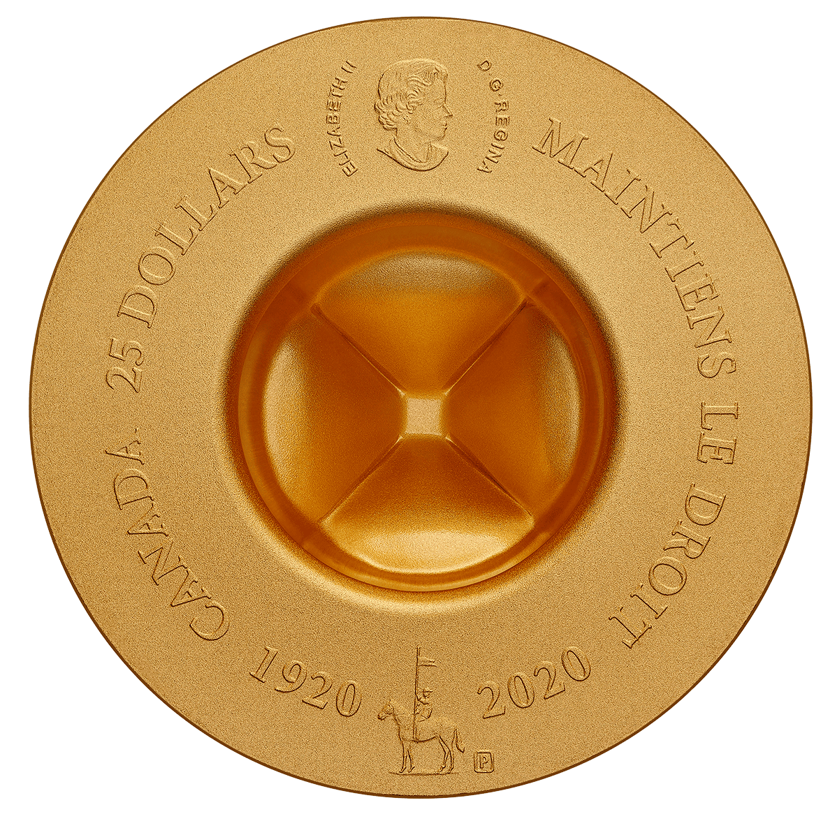 2020 Classic Mountie Hat $25 Silver Coin