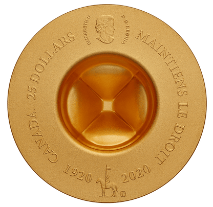 2020 Classic Mountie Hat $25 Silver Coin