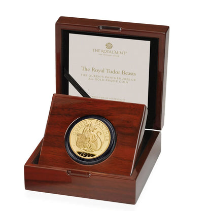 The Royal Tudor Beasts The Queen’s Panther 2025 UK 2oz Gold Proof Coin