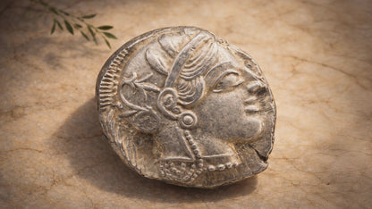 AR Tetradrachm, Attica, Athens (454-404 BC)