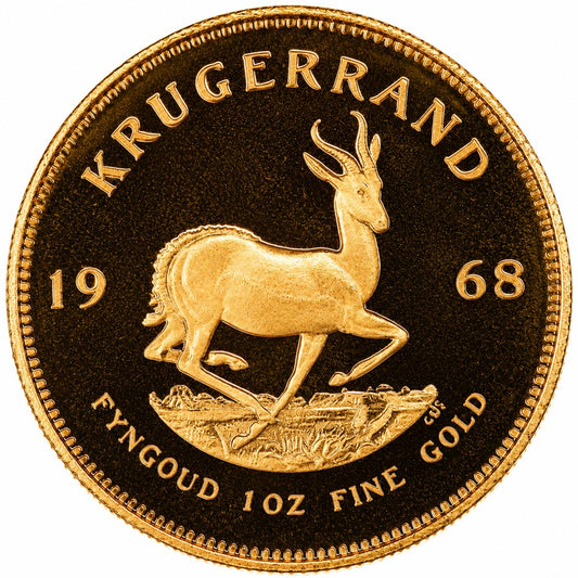 Krugerrand 1oz 1968 Double Frosted