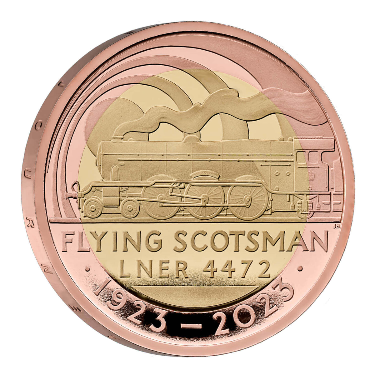 Scotsman Coin The Centenary of Flying Scotsman 2023 UK £2 Gold Proof Coin – The Scoin ...
