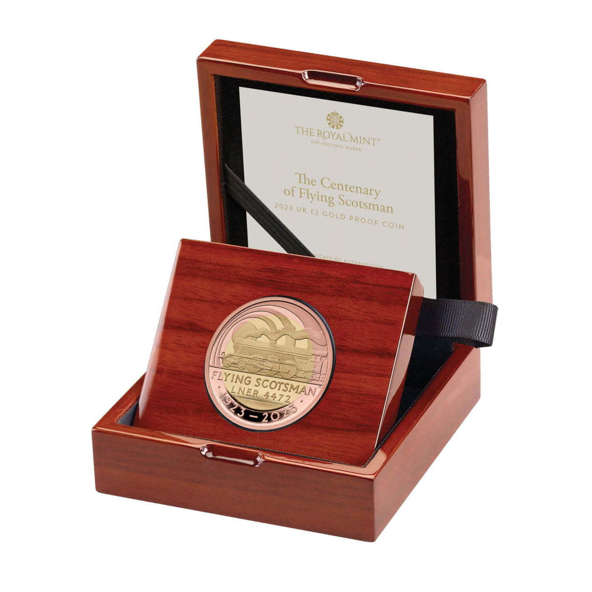 Scotsman Coin The Centenary of Flying Scotsman 2023 UK £2 Gold Proof Coin – The Scoin ...