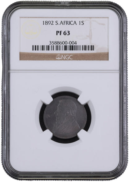1892 Silver 6-Coin Proof Set – Including 1 Shilling, 2.5 Shilling, 2 Shilling, 3 Pence, 5 Shilling Double Shaft, and 6 Pence-The Scoin Shop