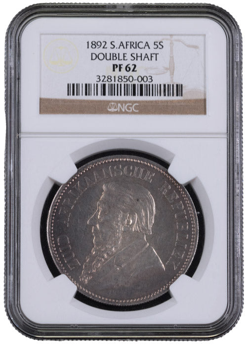 1892 Silver 6-Coin Proof Set – Including 1 Shilling, 2.5 Shilling, 2 Shilling, 3 Pence, 5 Shilling Double Shaft, and 6 Pence-The Scoin Shop