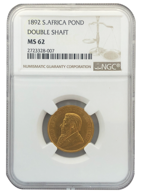 1892 MS62 1 POND D/S NGC