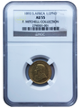 1893 1/2 Pond AU55 – NGC Certified, F. Mitchell Collection