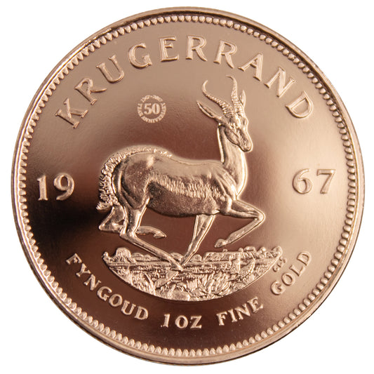 Krugerrand 1oz 1967 Mint Mark Vintage Re-issue