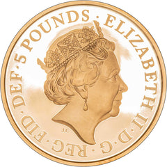 The Royal Wedding UK Gold Proof 2018 5 Pound