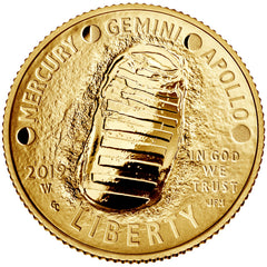 Apollo 11 50th Anniversary Commemorative 1/4oz Gold