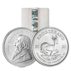 Krugerrand 1oz Silver Bundle of 100