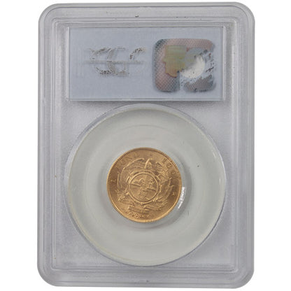 1894 1 Pond MS62 – PCGS Certified South African Gold Coin-The Scoin Shop