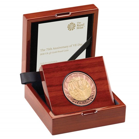 75th Anniversary of VE Day 2020 - Limited Edition £2 Gold Coin