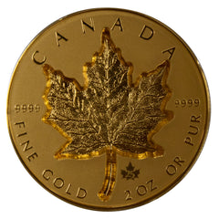 2021 Canadian Maple Leaf Super Incused 2oz