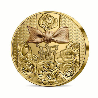 Dior 2021 1 Kilo Pink Gold Coin Proof – Exclusive €5000 Limited Edition-The Scoin Shop