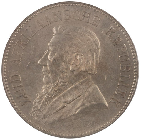 1892 MS62 5 Shilling PCGS