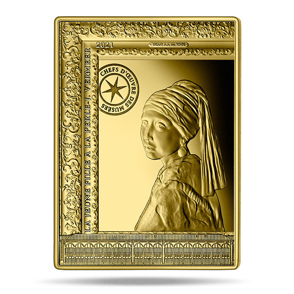 The Girl with a Pearl Earring ¼ Oz Gold