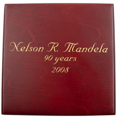 Mandela 1/10oz Platinum 90th Birthday