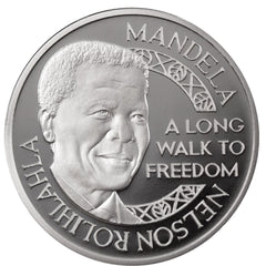 Mandela Nobel Laureate Platinum/Palladium Twin Set