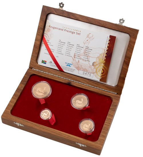 Krugerrand Prestige Proof 4 Coin Set Random Year