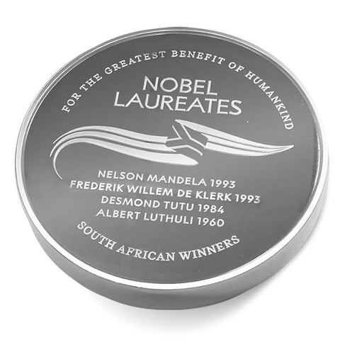 1901-2021 Nobel Prize Anniversary Silver 1 Kilogram Medallion