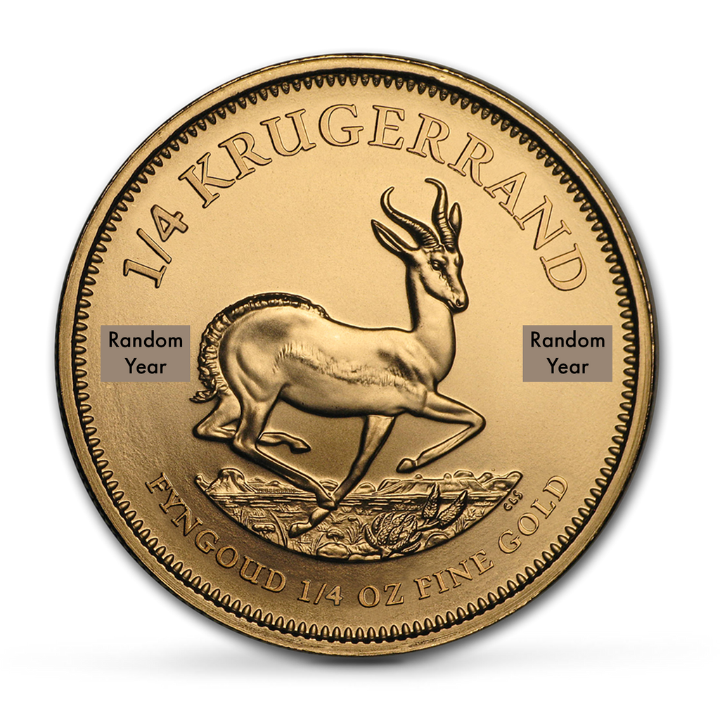 Buy 1/4 oz Krugerrand Bullion Coins at Best Prices The Scoin Shop