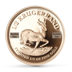Buy 1/2 oz Krugerrand Proof Coins at Best Prices from The Scoin Shop