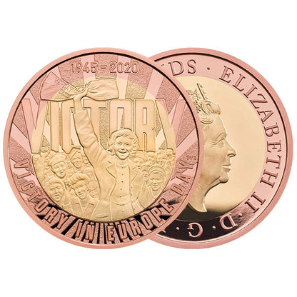75th Anniversary of VE Day 2020 - Limited Edition £2 Gold Coin