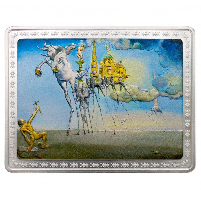 Salvador Dalí Twin Set – "The Persistence of Memory" and "The Temptation of St. Anthony" Silver Coins 2021