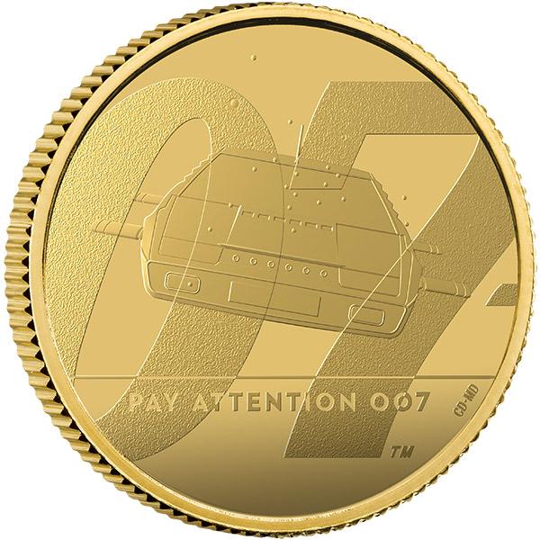 Pay Attention 007 - 1oz Gold Proof Coin 2020