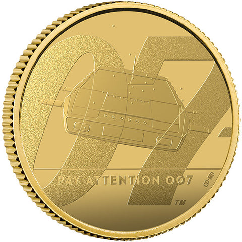 Pay Attention 007 - 1/4oz Gold Proof Coin 2020 (Series 2 of 3)