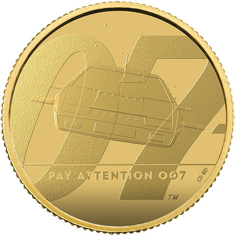 Pay Attention 007 - 1/4oz Gold Proof Coin 2020 (Series 2 of 3)