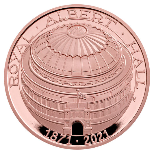 Royal Albert Hall 150th Anniversary Gold £5 2021