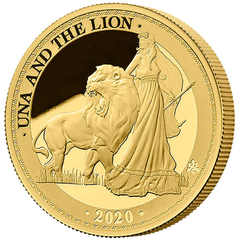 Una & The Lion 1oz or 1/4oz 2020 Gold
