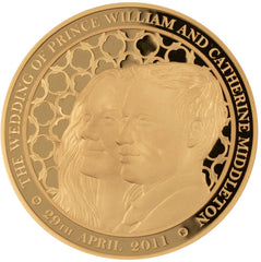 British Royal Wedding 5 oz Gold Coin