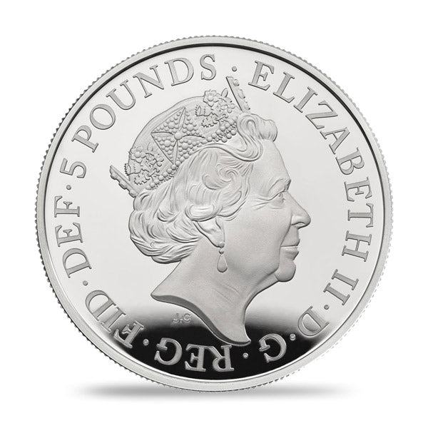 UK Royal Academy Of The Arts 250th Anniversary Silver Coin