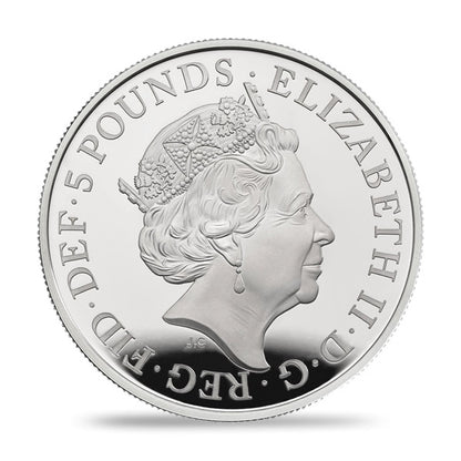 UK Royal Academy Of The Arts 250th Anniversary Silver Coin